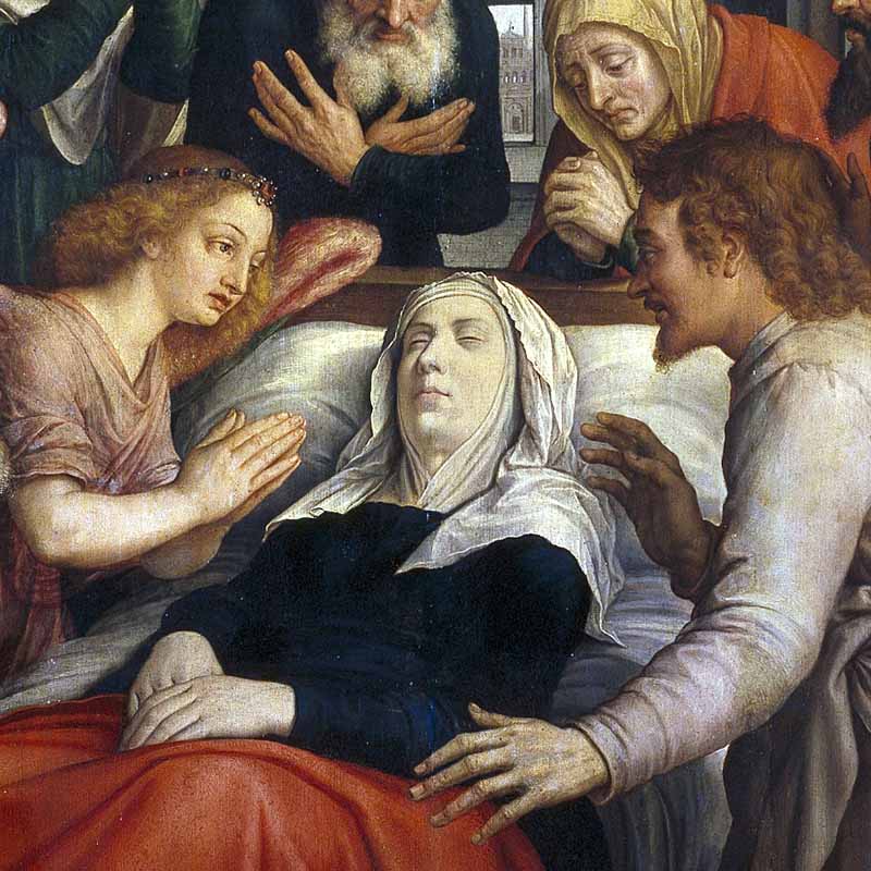 Uma meditação sobre a morte da Virgem Maria Uma meditação sobre a morte da Virgem Maria